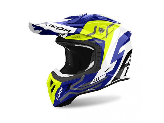 Casco Airoh Aviator Ace 2 Ground Yellow Gloss