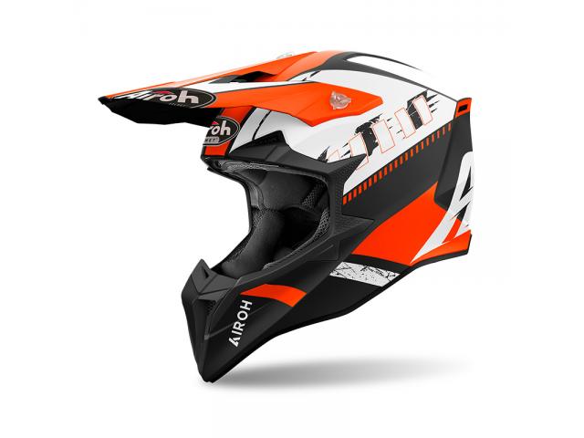 Casco Airoh Wraap Feel Orange Matt