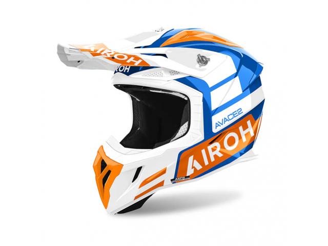 Casco Airoh Aviator Ace 2 Sake Orange Gloss