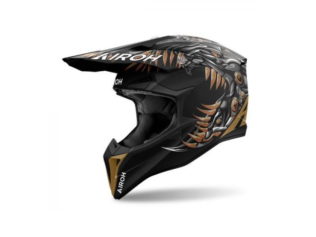 Casco Airoh Wraaap Cyborg