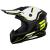 Casco Shot Bambino Pulse Nero-Giallo Lucido